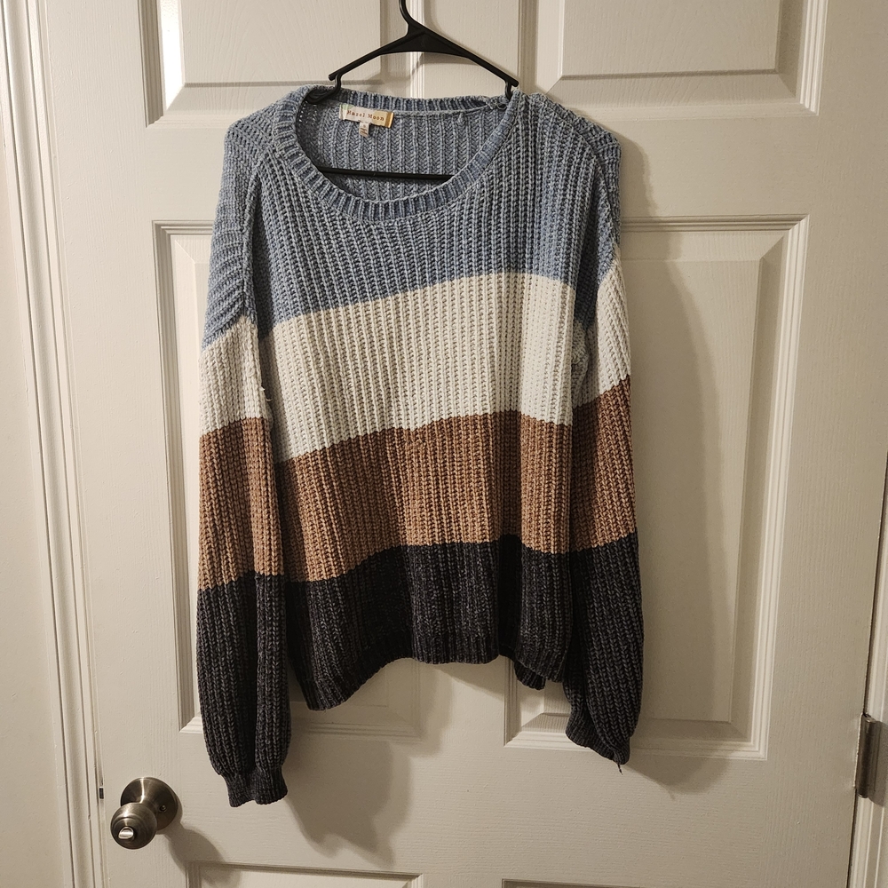Striped Knit Sweater